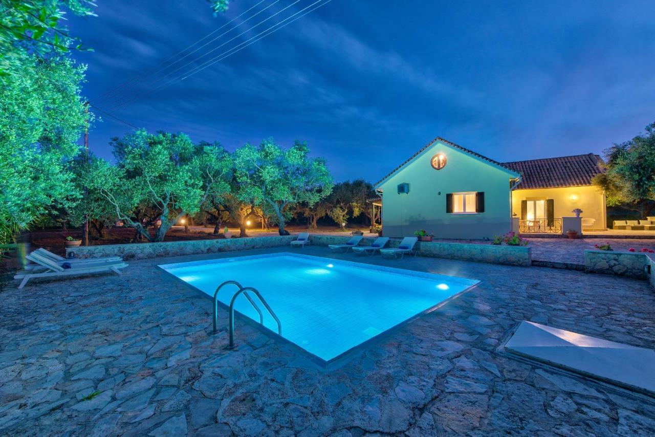 Olivegrove Villa - Nestled In Olive Trees With Private Pool, By Zantewize Tragaki Exterior photo
